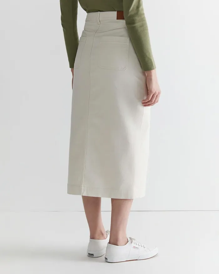 Women Sportscraft Skirts Gabi Midi Skirt Ecru