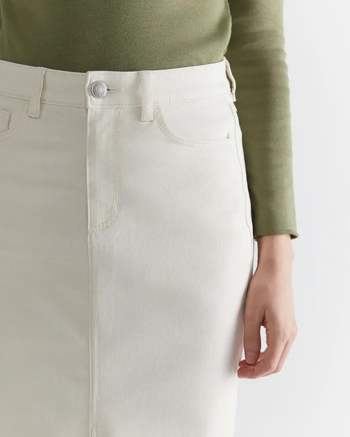 Women Sportscraft Skirts Gabi Midi Skirt Ecru