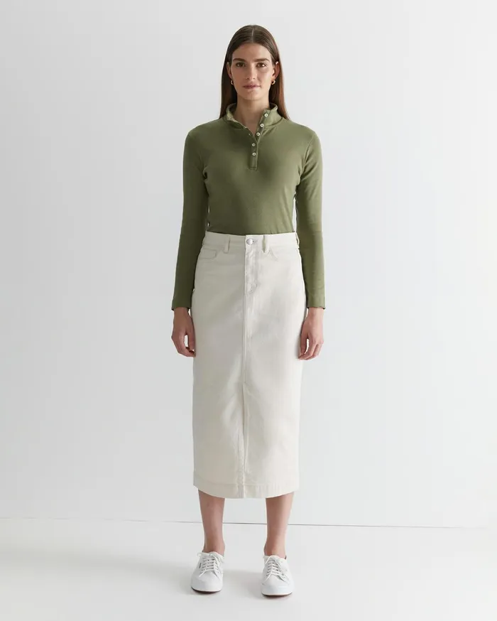 Women Sportscraft Skirts Gabi Midi Skirt Ecru