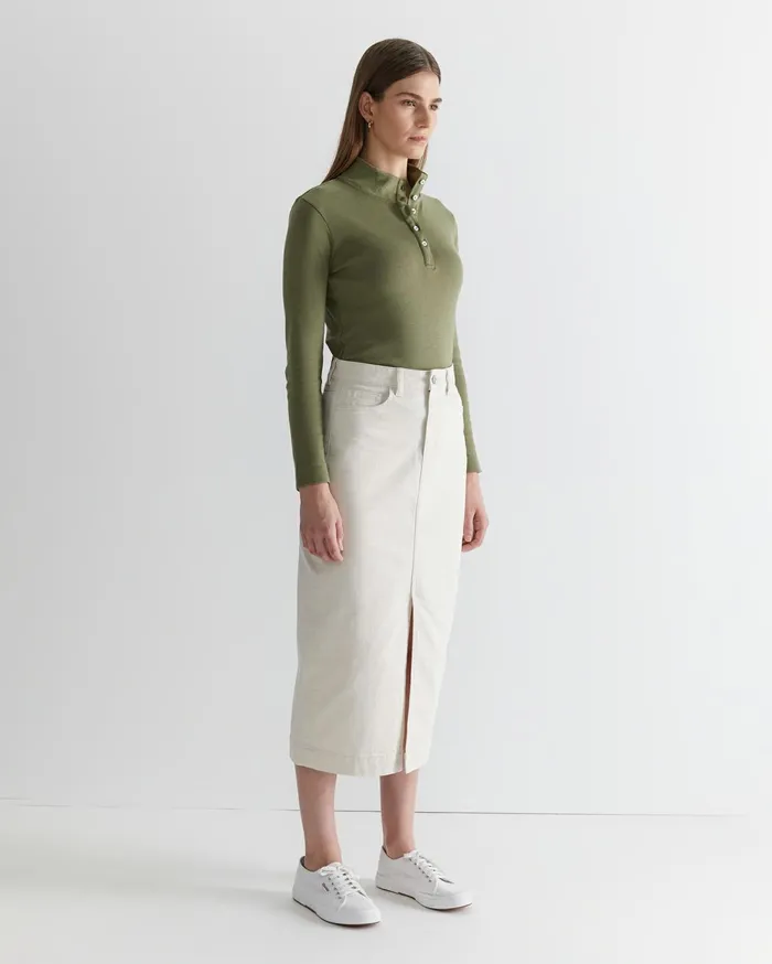 Women Sportscraft Skirts Gabi Midi Skirt Ecru