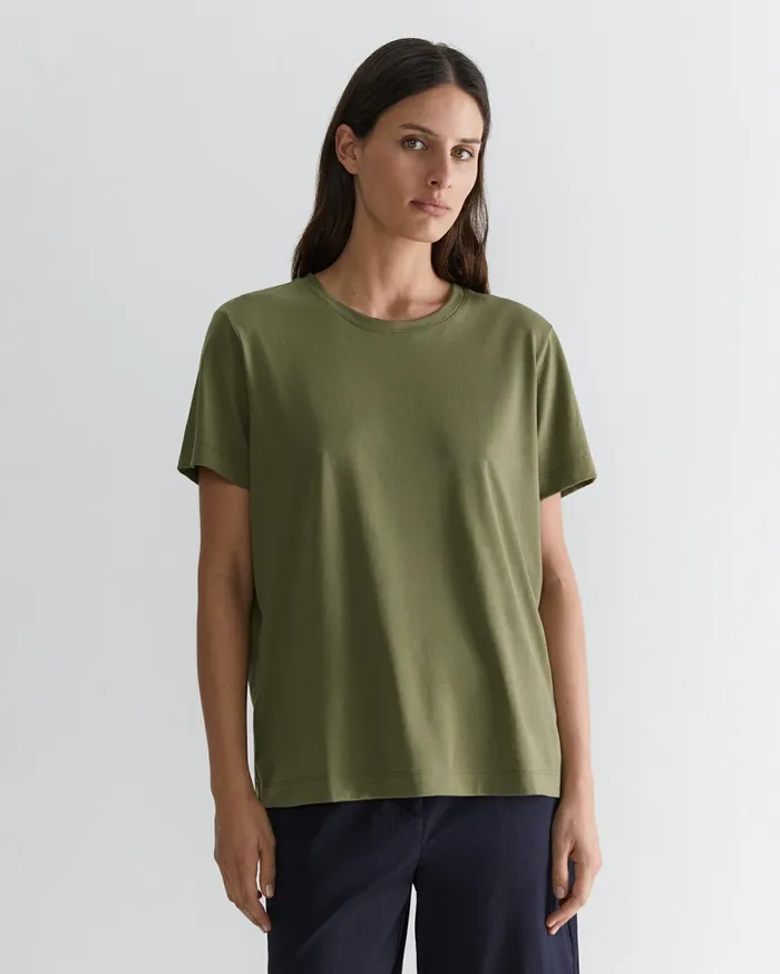 Women Sportscraft Tops and Tees The Essential Tee Khaki