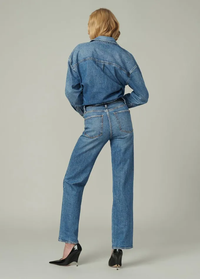 Women Straight Joe039s Jeans THE MARGOT Stargaze