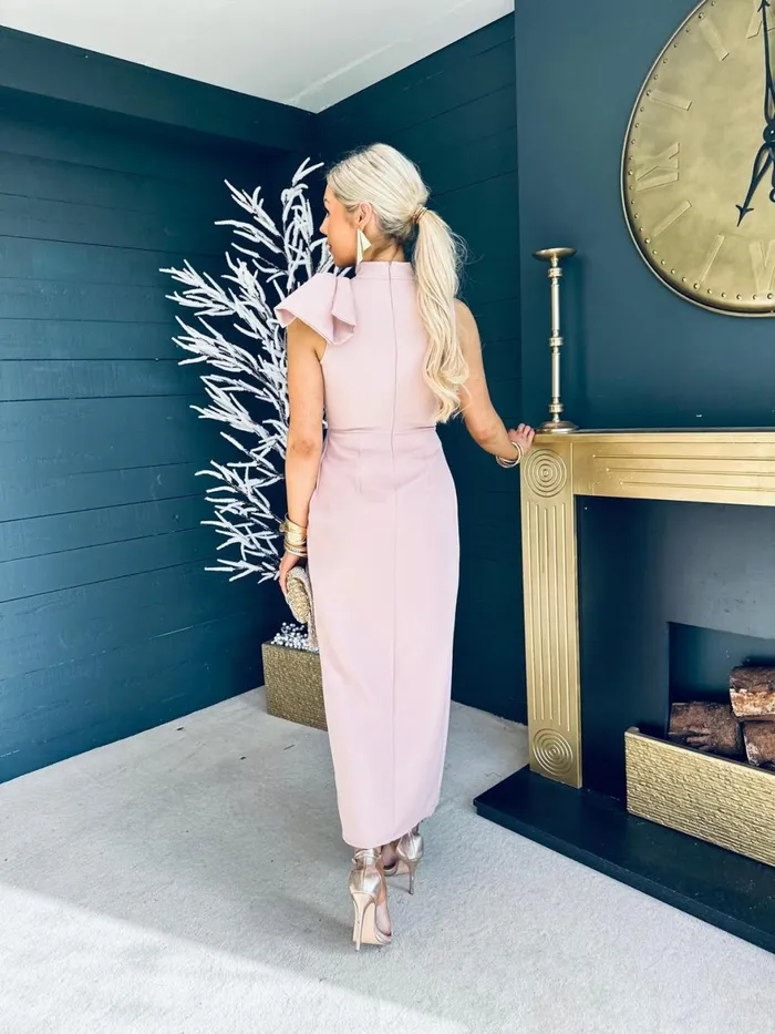 Women Suits and Blazers Canella Lane Grayson Occasion 2 Piece Blush