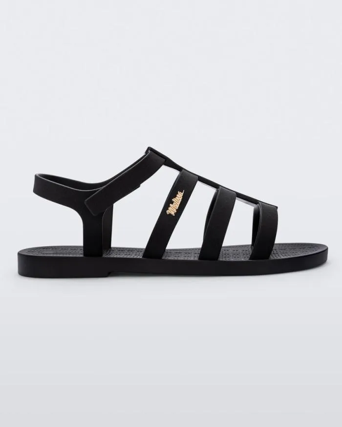 Women Sun Rodeo Black Melissa Sandals