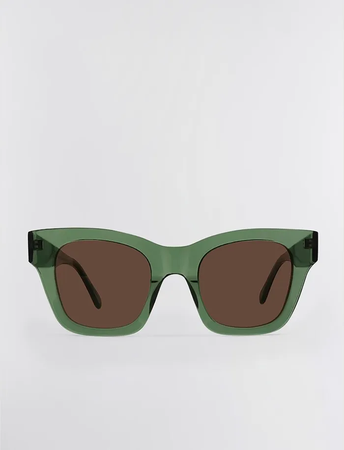 Women Sunglasses BCBG Modern Muse Square Sunglasses Sage