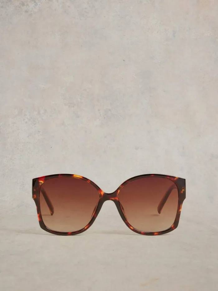 Women SUNGLASSES White Stuff Dee Angled Cateye Sunglasses Orange Multi Women SUNGLASSES White Stuff Dee Angled Cateye Sunglasses Orange Multi
