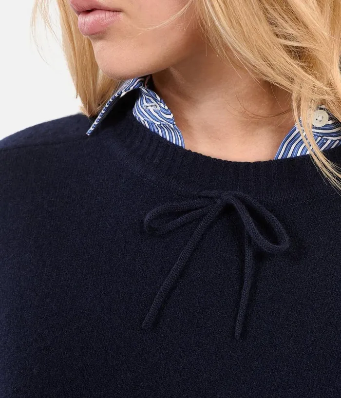 Women Sweaters THE KOOPLES Blue Cashmere Sweater Women Sweaters THE KOOPLES Blue Cashmere Sweater