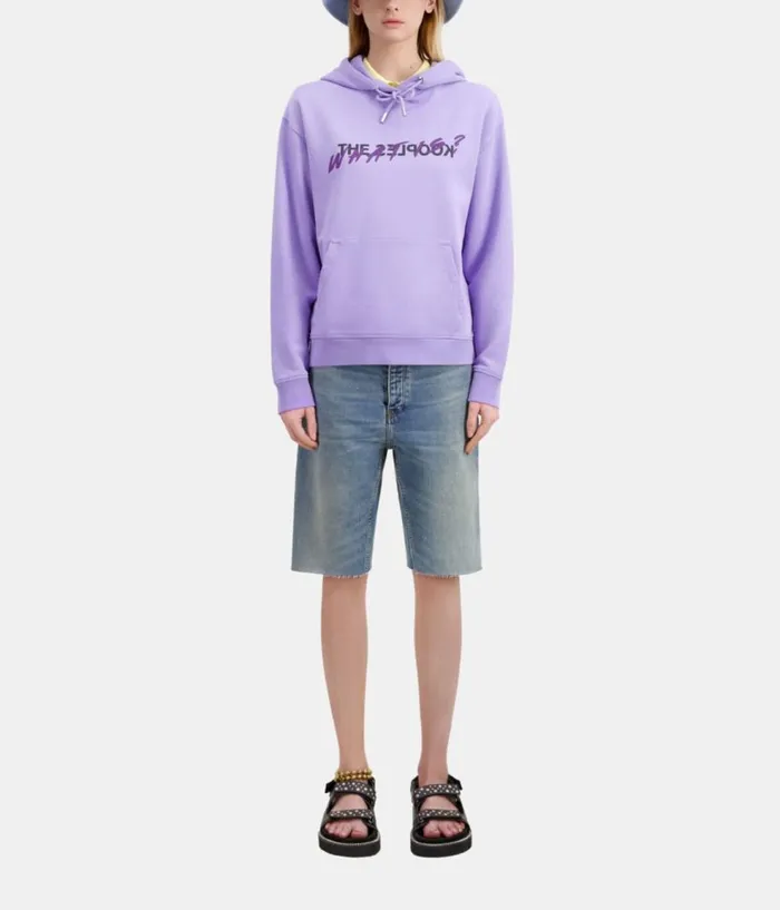 Women Sweatshirts THE KOOPLES Mauve What Is Hoodie