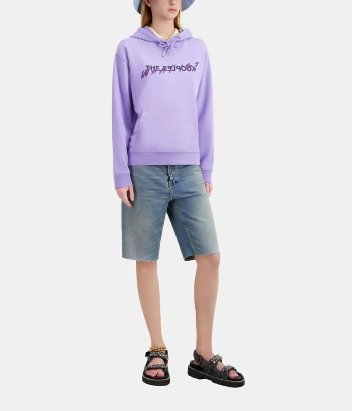 Women Sweatshirts THE KOOPLES Mauve What Is Hoodie Women Sweatshirts THE KOOPLES Mauve What Is Hoodie