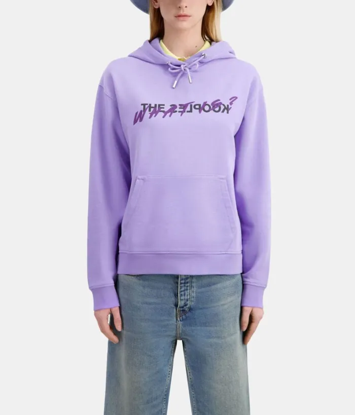 Women Sweatshirts THE KOOPLES Mauve What Is Hoodie Women Sweatshirts THE KOOPLES Mauve What Is Hoodie