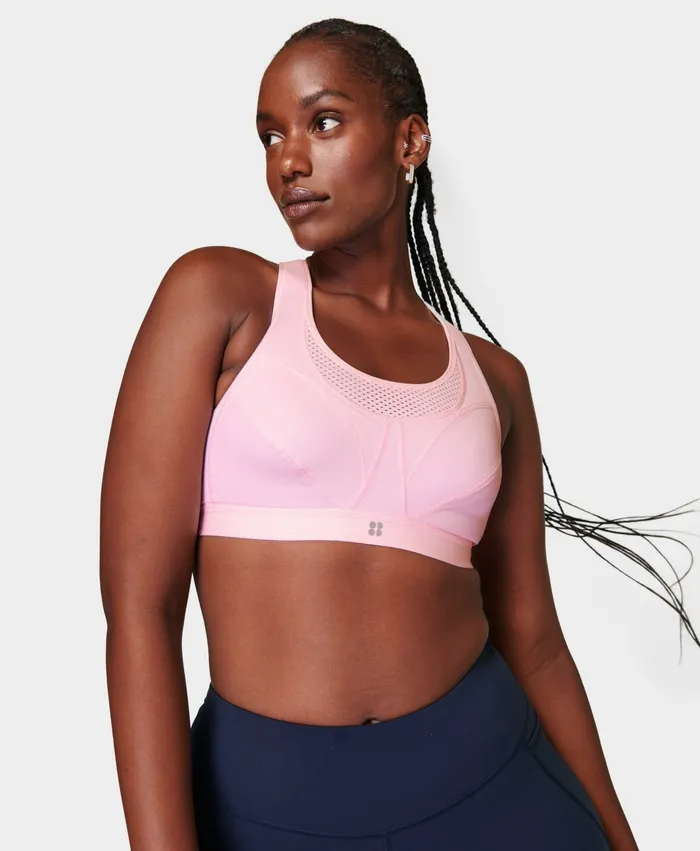 Women Sweaty Betty Ultra Running Bra Nerine Pink Underwear