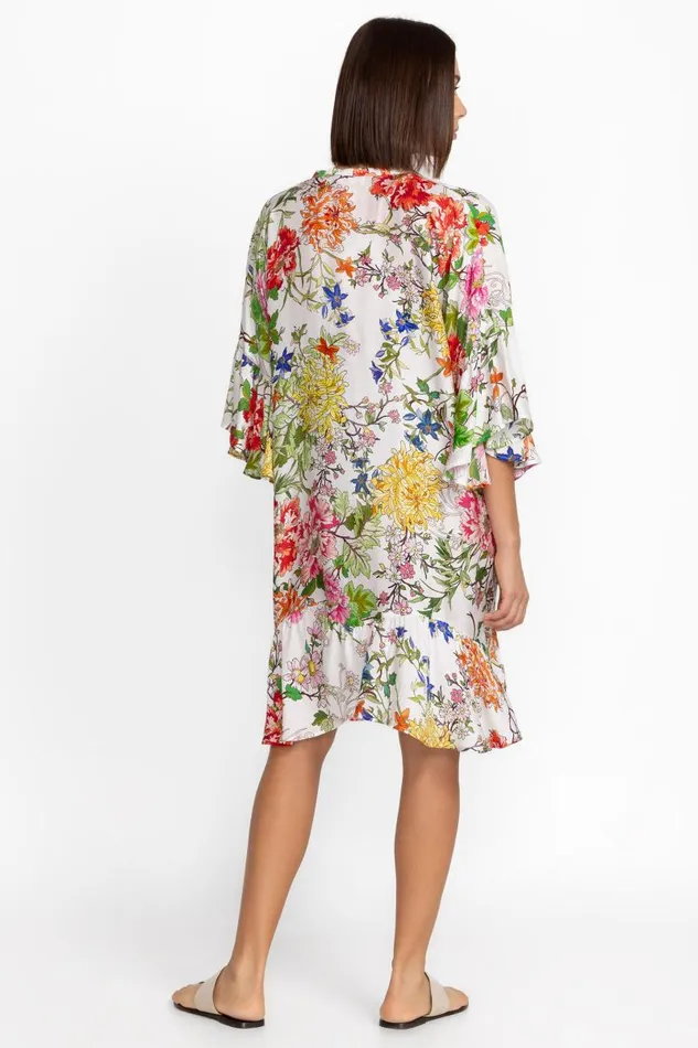 Women Swim and Resort Johnny Was METALLI GIORNO RUFFLE KIMONO Metalli Giorno Women Swim and Resort Johnny Was METALLI GIORNO RUFFLE KIMONO Metalli Giorno