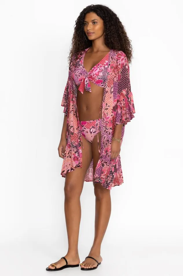 Women Swim and Resort Johnny Was VALENNIS SIDE TIE HIPSTER BOTTOM Valennis Women Swim and Resort Johnny Was VALENNIS SIDE TIE HIPSTER BOTTOM Valennis