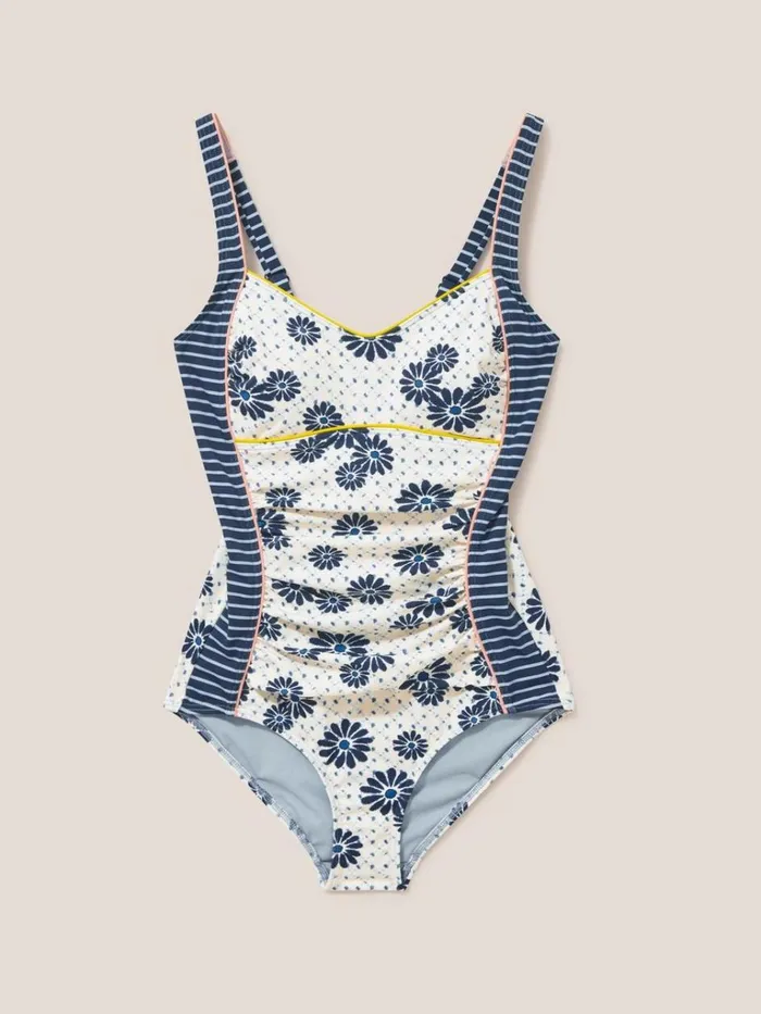 Women SWIMWEAR White Stuff Splash Swimsuit Natural Print Women SWIMWEAR White Stuff Splash Swimsuit Natural Print