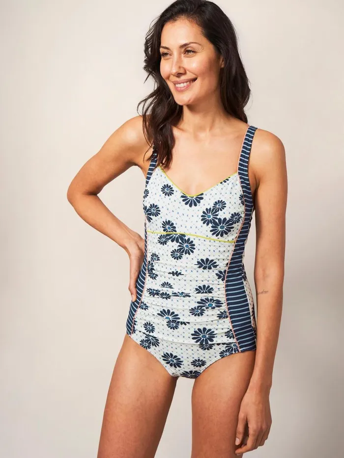 Women SWIMWEAR White Stuff Splash Swimsuit Natural Print Women SWIMWEAR White Stuff Splash Swimsuit Natural Print