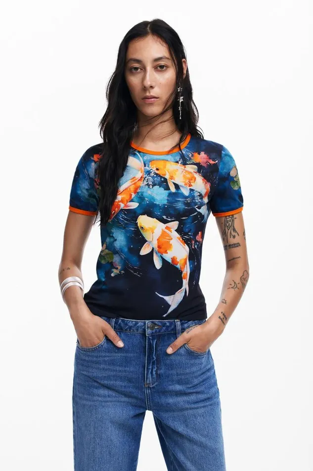 Women Tshirts Desigual Koi Tshirt
