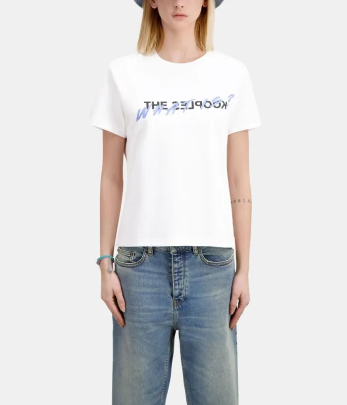 Women Tshirts THE KOOPLES White What Is Tshirt Women Tshirts THE KOOPLES White What Is Tshirt