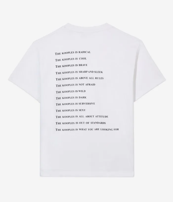 Women Tshirts THE KOOPLES White What Is Tshirt Women Tshirts THE KOOPLES White What Is Tshirt