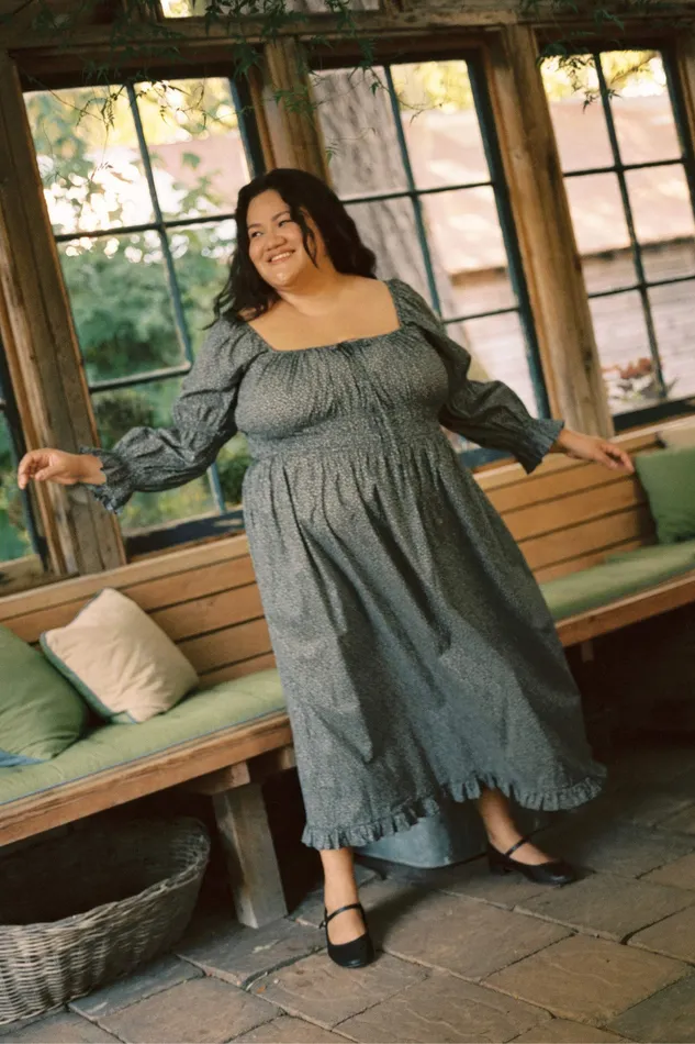 Women The Adelia Dress Extended Midnight Floral Extended Sizing Christy Dawn Women The Adelia Dress Extended Midnight Floral Extended Sizing Christy Dawn