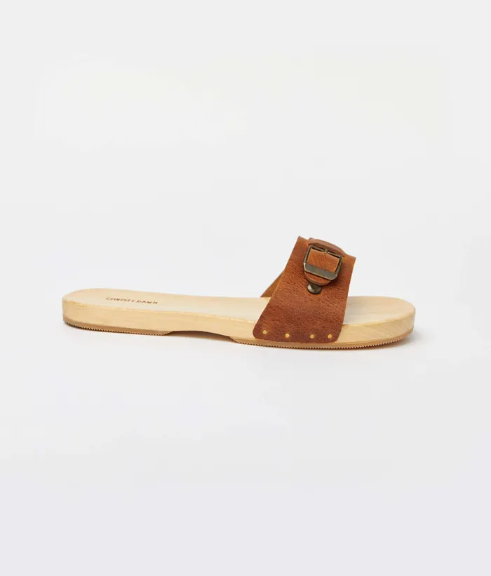 Women The Ventura Clog Cognac Leather Footwear Christy Dawn Women The Ventura Clog Cognac Leather Footwear Christy Dawn