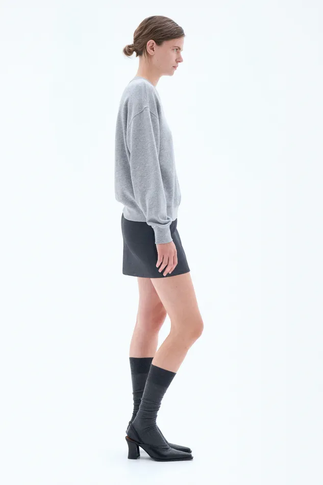 Women Tops and TShirts filippak Sweatshirt Light Grey Melange