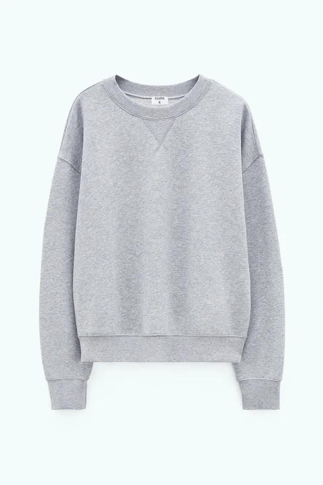 Women Tops and TShirts filippak Sweatshirt Light Grey Melange Women Tops and TShirts filippak Sweatshirt Light Grey Melange