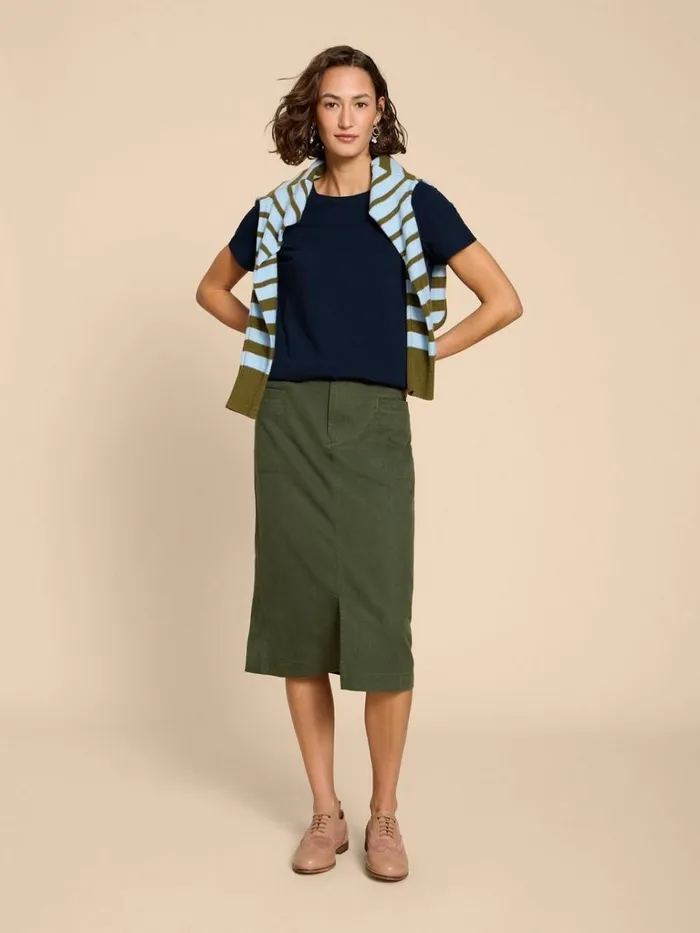 Women TOPS and TEES White Stuff ABBIE TEE Dark Navy