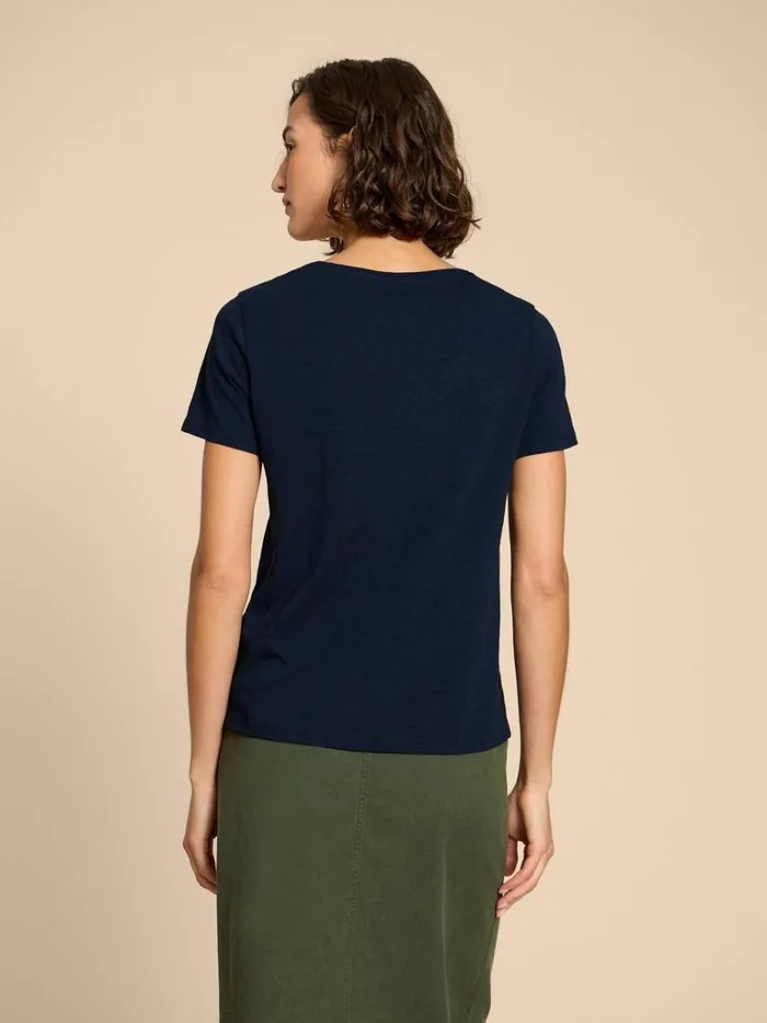 Women TOPS and TEES White Stuff ABBIE TEE Dark Navy Women TOPS and TEES White Stuff ABBIE TEE Dark Navy