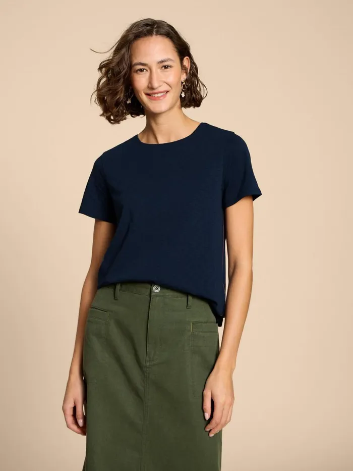 Women TOPS and TEES White Stuff ABBIE TEE Dark Navy Women TOPS and TEES White Stuff ABBIE TEE Dark Navy