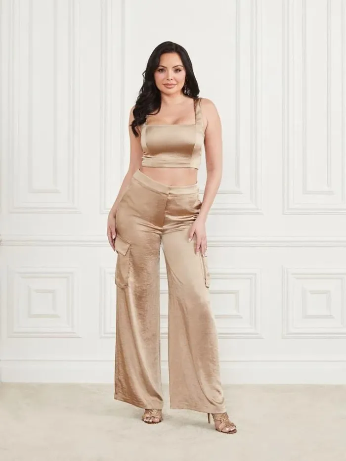 Women Tops And Sweaters Marciano Vera Crop Top Mindful Multi Women Tops And Sweaters Marciano Vera Crop Top Mindful Multi