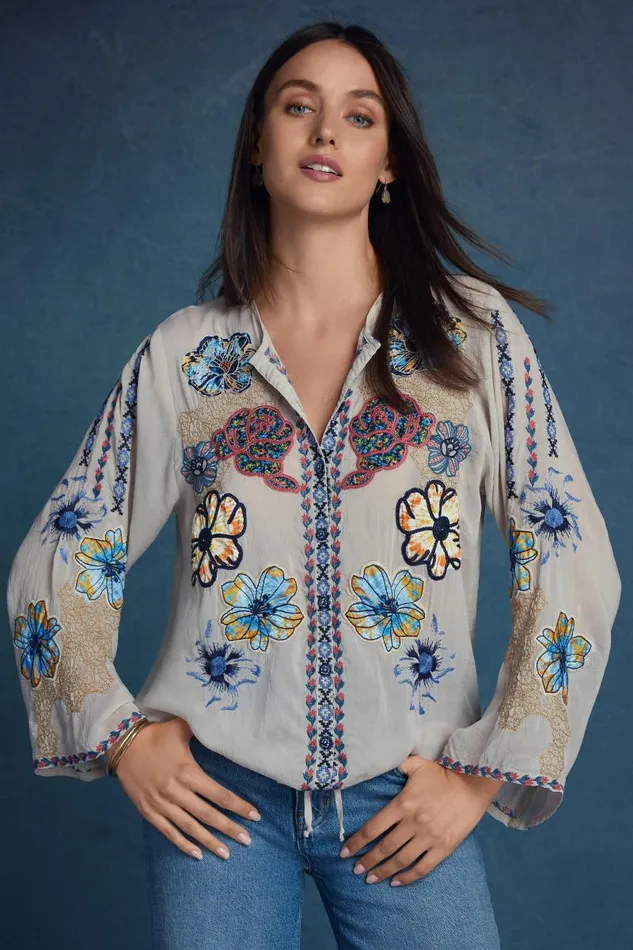 Women Tops Johnny Was DIANNE BLOUSE Shell Women Tops Johnny Was DIANNE BLOUSE Shell