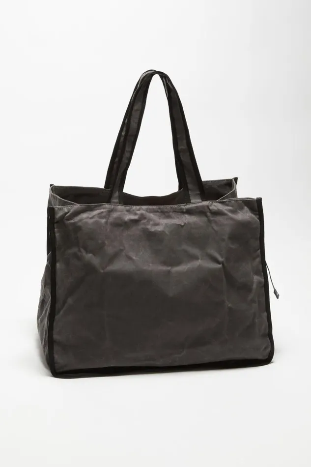 Women Tote Bag Greyblack Acne Studios Bags