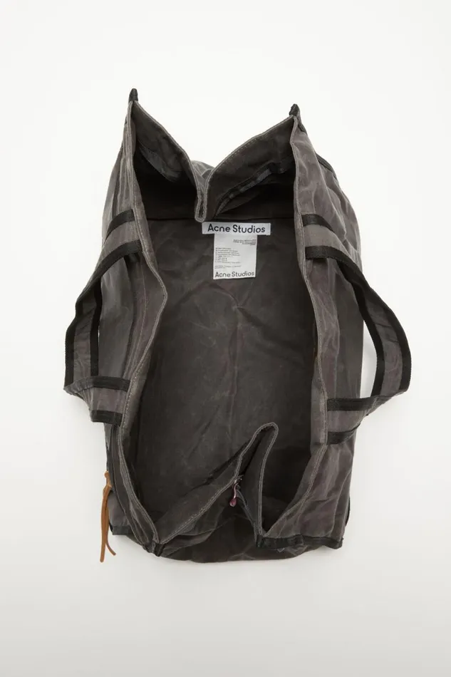 Women Tote Bag Greyblack Acne Studios Bags