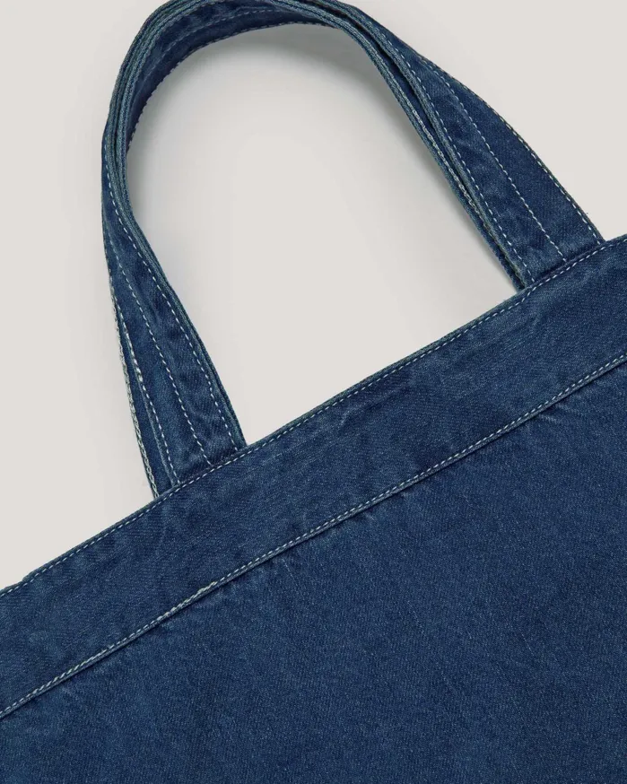 Women Tote Bag Indigo YMC Denim