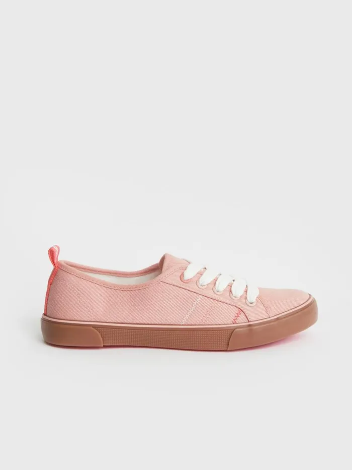 Women TRAINERS White Stuff Piper Plimsoll Light Pink Women TRAINERS White Stuff Piper Plimsoll Light Pink