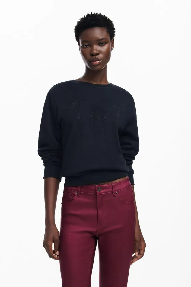 Women Trousers Desigual Slim Pants