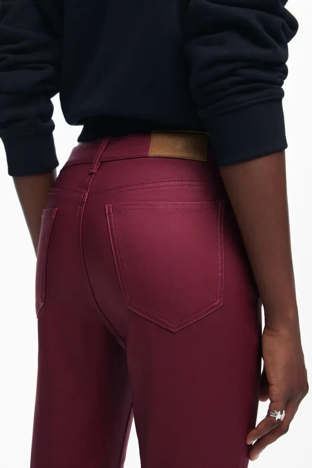Women Trousers Desigual Slim Pants
