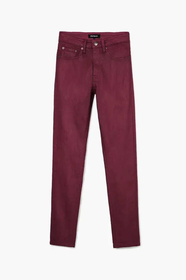 Women Trousers Desigual Slim Pants