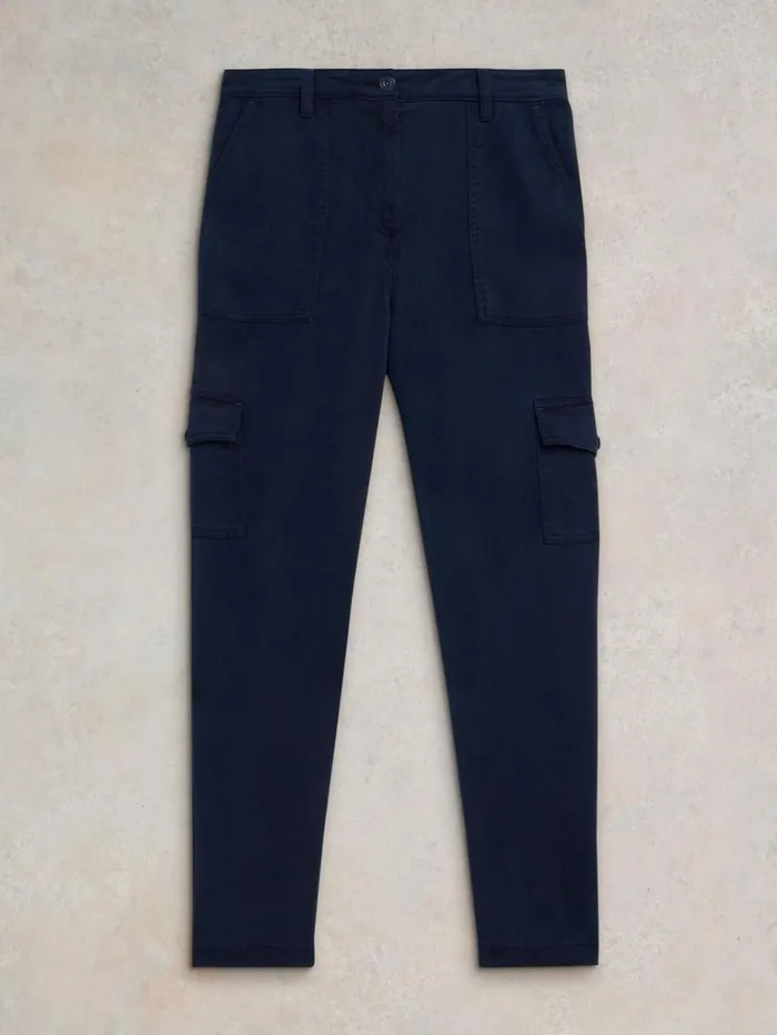 Women TROUSERS White Stuff Arlo Tencel Cargo Trouser Dark Navy Women TROUSERS White Stuff Arlo Tencel Cargo Trouser Dark Navy
