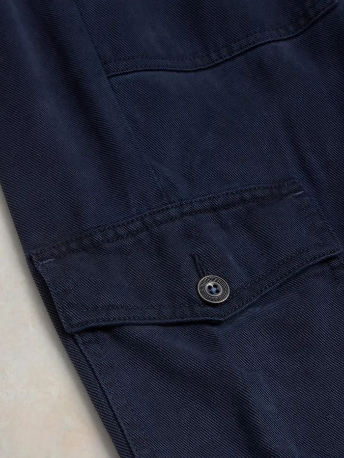 Women TROUSERS White Stuff Arlo Tencel Cargo Trouser Dark Navy Women TROUSERS White Stuff Arlo Tencel Cargo Trouser Dark Navy