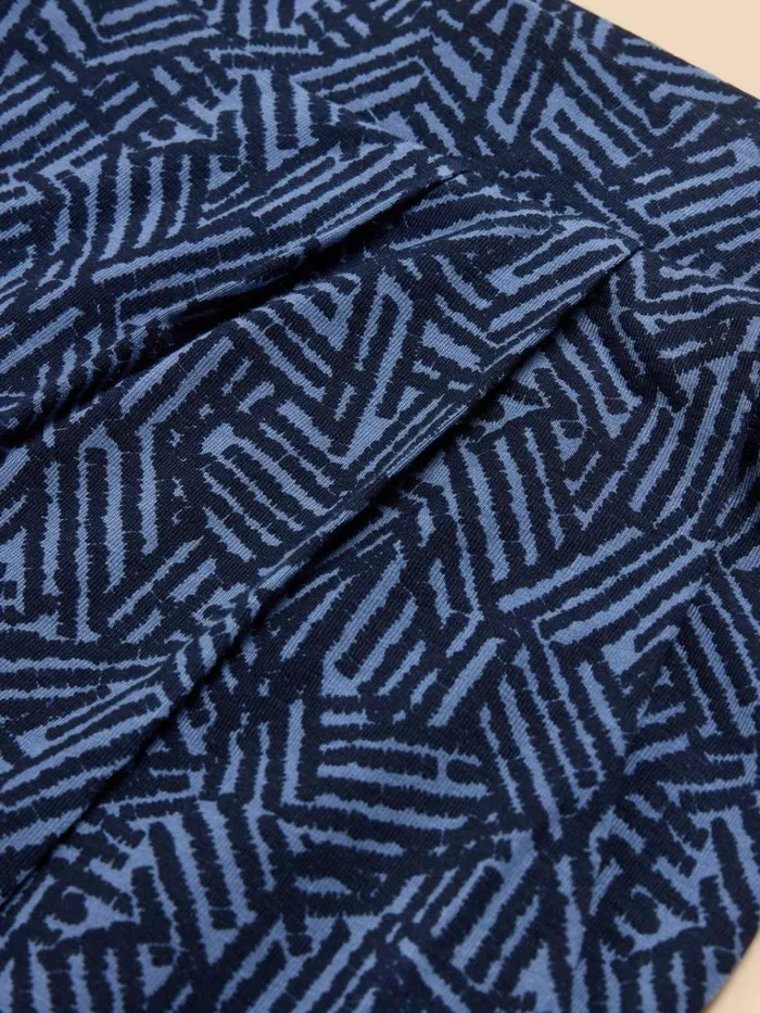 Women TROUSERS White Stuff Maison Eco Vero Printed Jersey Trouser Navy Print Women TROUSERS White Stuff Maison Eco Vero Printed Jersey Trouser Navy Print