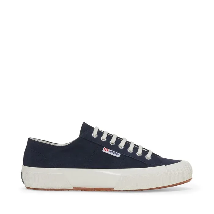 Women Unisex 2750 OG SUEDE Low Cut BLUE NAVYFAVORIO Superga Low Cut