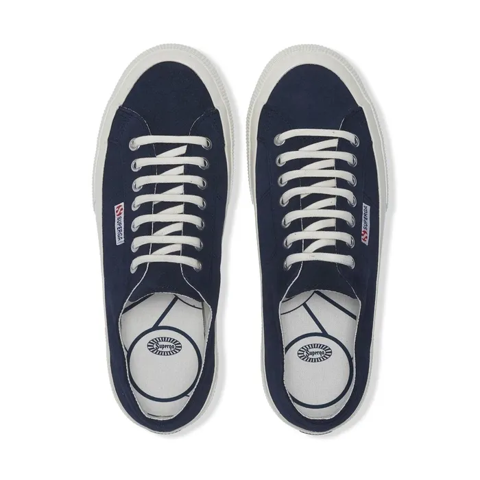 Women Unisex 2750 OG SUEDE Low Cut BLUE NAVYFAVORIO Superga Low Cut