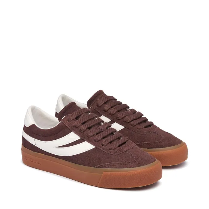 Women Unisex 4834 CLUB S SWALLOW SUEDE Low Cut PUCEGUM Superga Low Cut