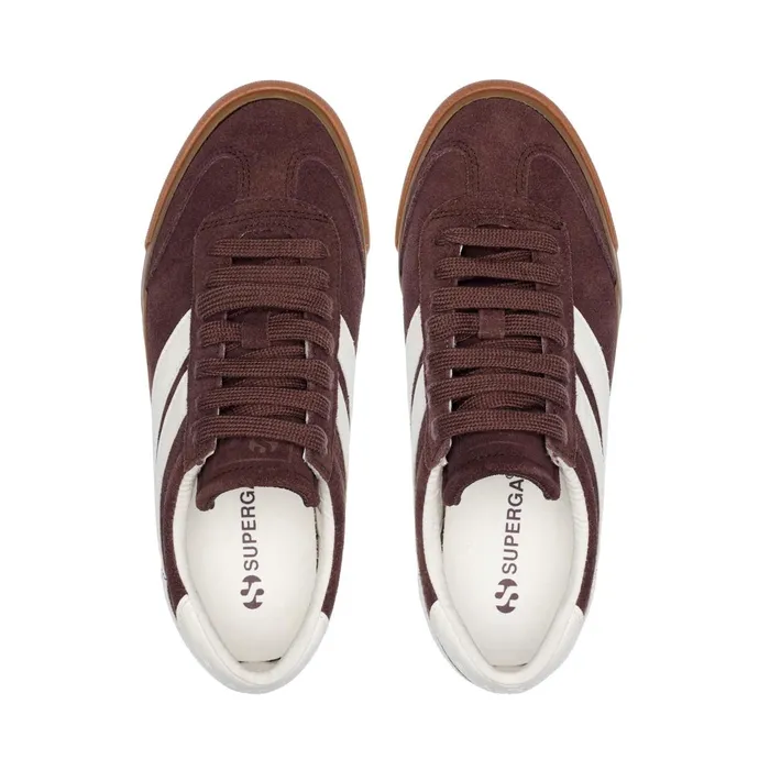 Women Unisex 4834 CLUB S SWALLOW SUEDE Low Cut PUCEGUM Superga Low Cut
