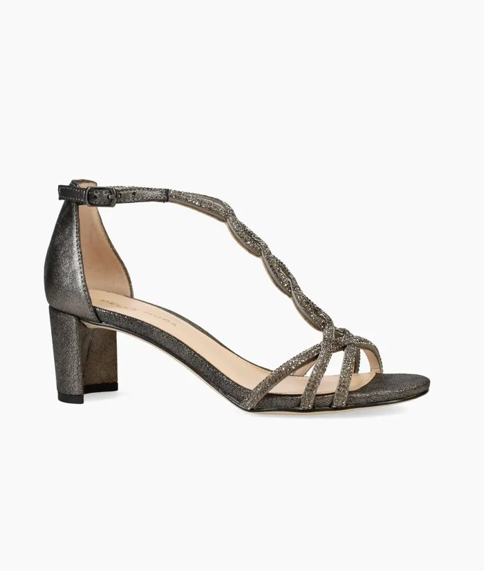 Women Vae Low Heel 8211 Pewter Pelle Moda Low Heels Women Vae Low Heel 8211 Pewter Pelle Moda Low Heels