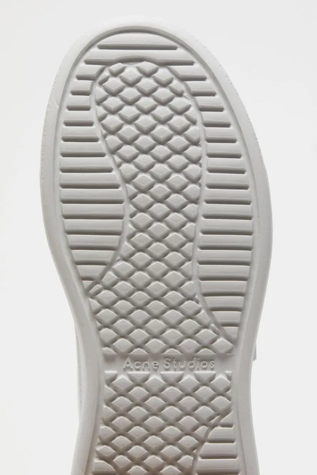 Women Velcro Strap Platform Sneakers Optic Whiteoptic White Acne Studios Face Collection