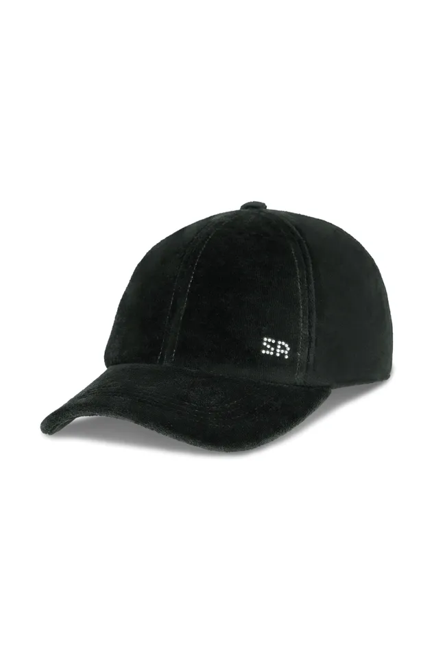 Women Velvet Cap Dark Green Green Sonia Rykiel Hats