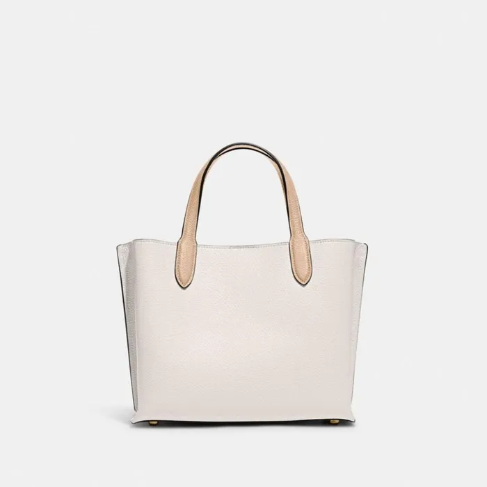 Women Willow Tote 24 In Colorblock Brasschalk Multi Coach Totes and Carryalls Women Willow Tote 24 In Colorblock Brasschalk Multi Coach Totes and Carryalls