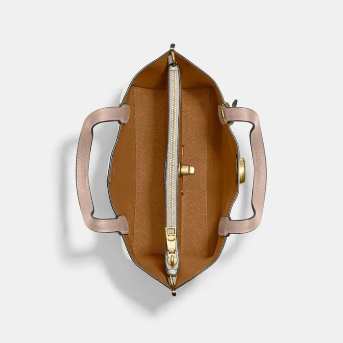Women Willow Tote 24 In Colorblock Brasschalk Multi Coach Totes and Carryalls Women Willow Tote 24 In Colorblock Brasschalk Multi Coach Totes and Carryalls
